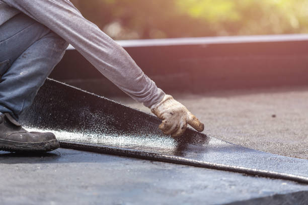 Professional Emergency Waterproofing technician working in Piqua, OH